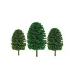 Jtt Scenery Products TR-2021 Z 1-2" Super Scenic Evergreen Tree (pack Of 55). Fixed Price $35.58.