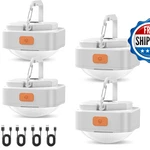 Rechargeable Camping Lights FLY2SKY 4PCS White Tent Mini Flashlight. Fixed Price $39.57.
