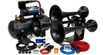 Hornblasters Mini Outlaw 127H Stealth Black Train Kit - 1.5 Gallon 120 Psi. Fixed Price $399.99.