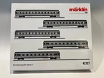 Marklin 42727 Austrian Federal Railways ( Bb) Type Z1 Eurofima Passenger Car Set. Fixed Price $225.00.