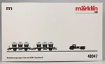 Marklin Ho #48947 Container Transport Car Set, New Box, 2008 + 2009. Fixed Price $89.95.
