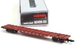 82499-03 Marklin Z-scale Large Flat Car Metal Pennsylvania Prr Usa Nib. Fixed Price $56.95.