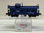 Scale Micro Trains Mtl 100 50 073 Blue Mw Caboose From Table Top Set. Fixed Price $145.00.