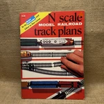 1982 Vintage Kalmbach Trains Scale Model Railroad Track Plans. Fixed Price $13.00.