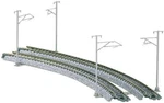 Scale Kato 23-059 Single Track 16-CATENARIES Kit Railroad Accessories Scenery. Fixed Price $12.99.