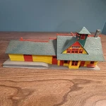 Tyco Roco Ho Scale Train Station Assembled. Fixed Price $14.99.