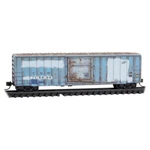 Cnw Ex-rock Island 50' Ribside Box Car Weathered Graffiti MTL#025 44 296 Scale. Fixed Price $38.49.