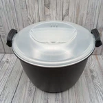 Pampered Chef 3 Qt Cooker Steamer Plus Microwave Rice Locking Lid #100010. Fixed Price $26.99.