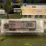 Scale Micro-trains 02100396 40' Boxcar Kansas State Ks 1861. Fixed Price $10.79.