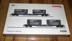Marklin Ho 47040 Epoche Iv Flat Car Set With Mannesmann Containers Original Box. Fixed Price $99.99.