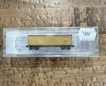 Z Scale Micro-trains 40 Wood Sheathed Box Car Dimensional Data 80300001. Fixed Price $21.00.