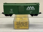 Scale Kadee Micro Trains Mtl 20201 Vermont Railway Vtr 401 Boxcar. Fixed Price $20.00.