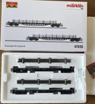 Marklin Ho H0 47030 Flat Car Set From Ore To Steel Rare. Fixed Price $109.00.