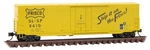 Micro-trains Mtl N-scale 50FT Plug Door Box Car Frisco/slsf/ship It Slogan #8410. Fixed Price $22.99.
