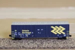 Micro Trains 50' Rib Side Box Car Z Scale 511 00 261-2. Fixed Price $23.96.
