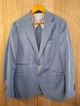 Suitsupply - Spalla Light Blue Sz 50 Double Vent Jacket 21 Micron. Fixed Price $60.00.