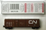 Mtl Micro-trains 26030 Canadian National Cna 553201 50 Foot Combo Door Boxcar. Fixed Price $18.00.
