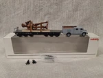 Marklin 48007 Flat Car W/ Bronze Statue Strassacker Truck Museum 2007 Box. Fixed Price $34.99.