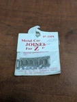 Peco Streamline #SL-210X Z Scale Metal Rail Joiners Nos. Fixed Price $6.95.