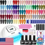 Jodsone Gel Nail Polish Kit: Uv Light, 32 Colors & Lamp. Fixed Price $45.77.