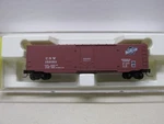Z Scale Micro Trains # 13613-2 Chicago Northwestern 50' Box Car 152053. Fixed Price $25.00.