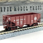 Micro-trains Scale 56060 Pennsylvania 33FT Twin Bay Rib Side Hopper Prr 220306. Fixed Price $18.99.