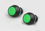 Miniatronics Illuminated Latching Spst Pushbutton Switches Green PKG(2 33-123-02. Fixed Price $28.98.