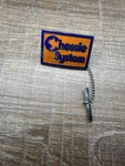 Rare Vintage Chessie System Railroad Tie Tack Lapel Pin Orange Blue Train Logo. Fixed Price $15.50.