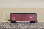 Micro Trains 40' Standard Box Car Z Scale 500 761-2. Fixed Price $24.68.