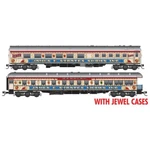 Micro Trains Scale Strates Shows Passenger Car 2-PACK 98302265. Fixed Price $65.95.