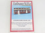 1/160 Scale Rslaserkits 3019 Logging Bunk House Car Building Wood. Fixed Price $32.95.