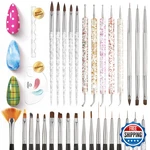 Beetles Gel Polish 31PCS Nail Art Brushes Dotting Tools Pens. Fixed Price $11.97.