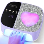 Limegirl Uv Nail Lamp Kit For Gel Polish Professional Curing Purple Dryer. Fixed Price $59.57.