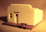 -sheriff's Office Old West Z-325 -easy To Build Scale Kit -made In The Usa. Fixed Price $18.98.