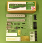 Rt Models 87021 1:87 Passenger Coach Pafawag 3AW (H0E) Retro Trans. Fixed Price $72.94.