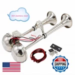 Viping Electric Car Horn 150DB Bugle Loud Speaker - Marine Stainless Steel. Fixed Price $121.24.