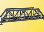 Kibri 39701 Ho Scale Steel Truss W/o Bridgeheads -- Single Track Kit. Fixed Price $53.99.
