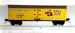 Micro-trains Z Scale 40' Wood Reefer Peter Fox Brewing Co 51800290. Fixed Price $26.95.