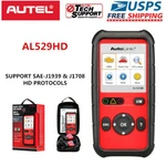 Autel AL529HD With Free Screen Wiper Heavy Duty Code Reader Diesel Truck OBD2. Fixed Price $119.00.