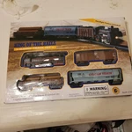 King Of The Rails- Classic Set-battery Powered-nice Little Train.. Fixed Price $12.50.