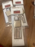 Ho Scale Gclaser Utility Truck Bed Micro-wood Cut Un-built 3 Kit Lot. Fixed Price $15.00.