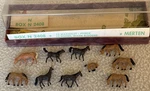 Scale Merten Box 2408 9 Horses- Brown & Black 1 Baby Germany. Fixed Price $13.59.