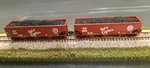 Z Scale Full Throttle Ft 4026-1 40' Offset 70 Ton Hoppers -missouri Pacific. Fixed Price $59.99.