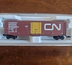 Z Scale 13624-2 50' Box Car Plug Door Canadian/canadien National Micro-trains. Fixed Price $23.99.