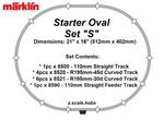 Marklin Z Scale Starter Track Set Oval W/feeder 8590 R195MM *new *usa Dealer. Fixed Price $58.99.