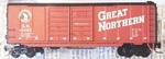 Micro-trains Scale 50100131 Great Northern 40' Box Car 15460 Nib / Z3. Fixed Price $14.99.