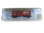 Micro-trains Z Scale Great Northern 40' Box Car 15460 50100131. Fixed Price $24.95.