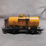 Vintage Marklin Ho Scale #314 Shell Tank Car , Die-cast 1950'S. Fixed Price $80.00.