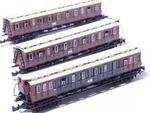 87564 Marklin Z-scale Drg, The Royal Prussian Rr Kpev 3 Car Passenger Set, Ln. Fixed Price $134.10.