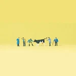 Cattle The Market - Preiser 88544 Z 1/220. Fixed Price $21.45.